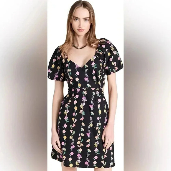 Banjanan Julia Dress – Fool Floral Onyx – Size XS (NWT) - Picture 2 of 11
